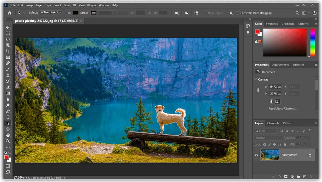 Modos de tela do Photoshop e truques de interface