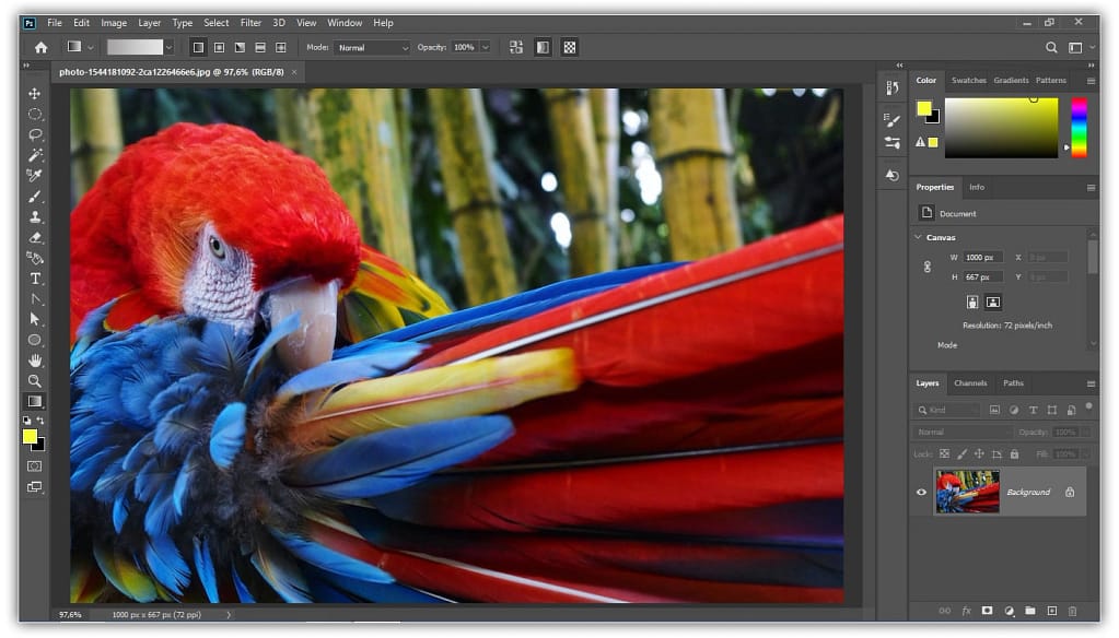 Conhecendo a Interface do Photoshop