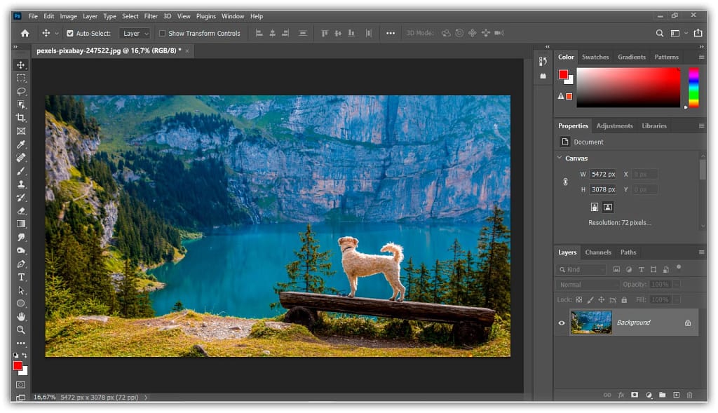 Como fechar imagens no Photoshop
