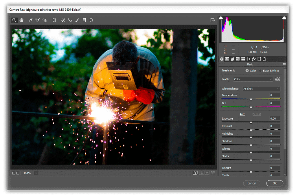 Como mover arquivos brutos do Lightroom para o Photoshop
