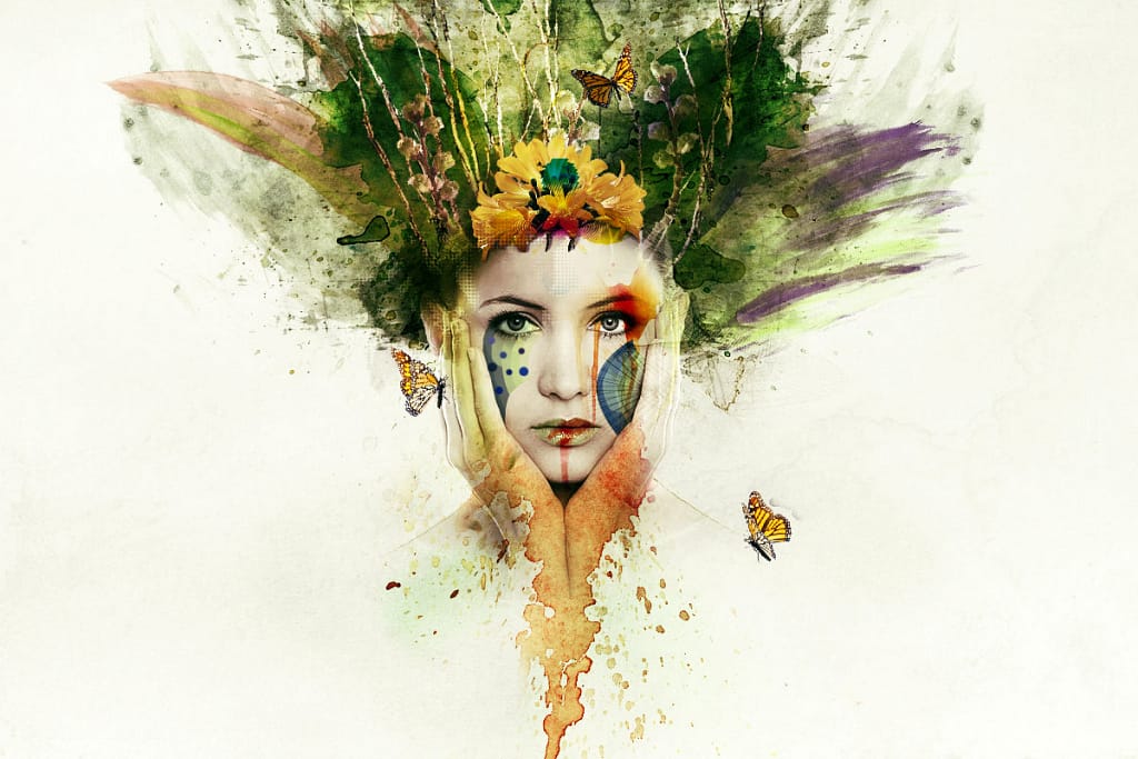 Como criar uma incrível arte em aquarela no Photoshop