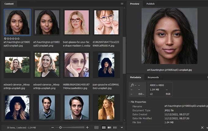 Como gerenciar e organizar suas imagens com o Adobe Bridge