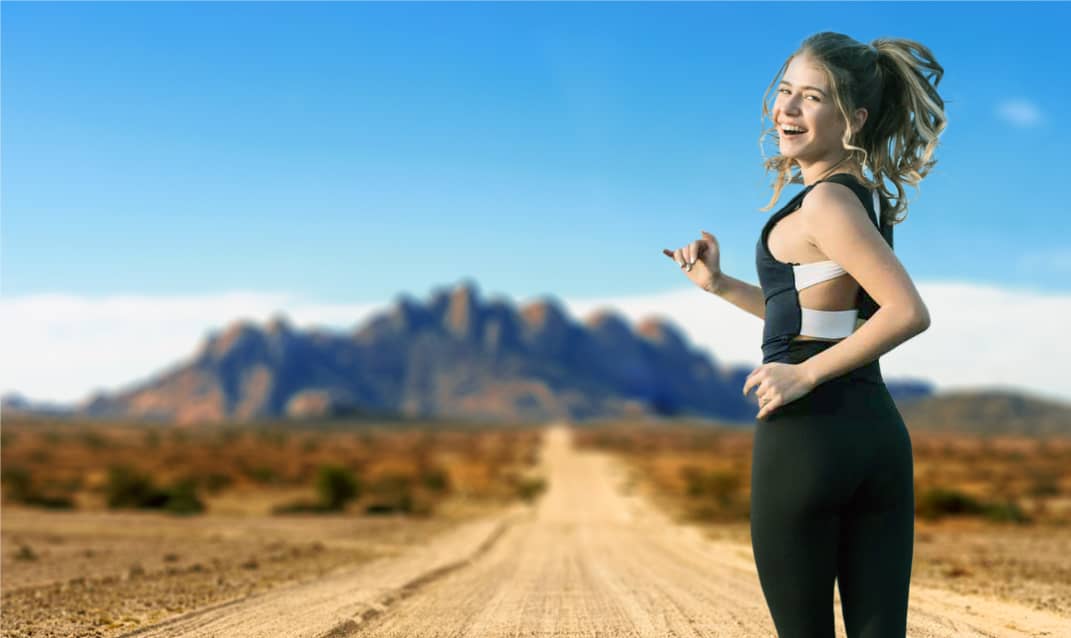 Como alterar um plano de fundo no Photoshop - Depois