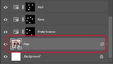 Efeitos fotográficos com grades de cores