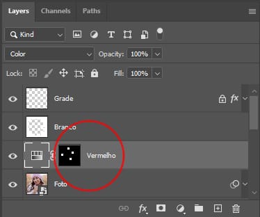 Efeitos fotográficos com grades de cores