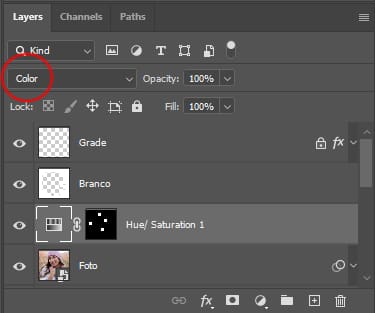 Efeitos fotográficos com grades de cores
