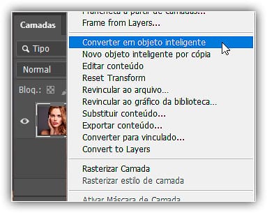 Como criar objetos inteligentes no Photoshop
