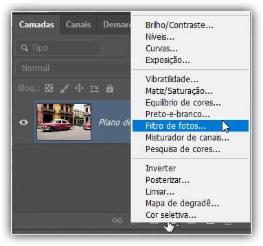 Truque do Filtro de Fotos do Photoshop