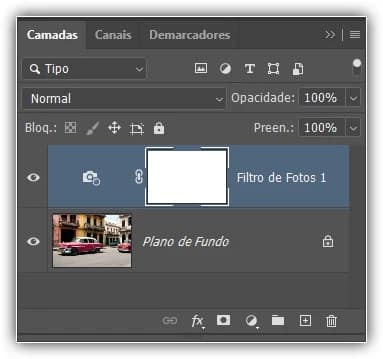 Truque do Filtro de Fotos do Photoshop
