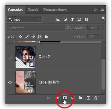 Criando uma máscara de camada.