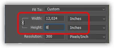 Cortar e redimensionar fotos para corresponder aos tamanhos dos quadros com o Photoshop