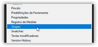 Como desenhar formas personalizadas no Photoshop