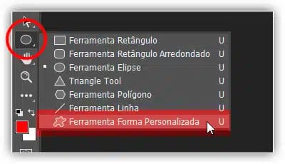 Como desenhar formas personalizadas no Photoshop