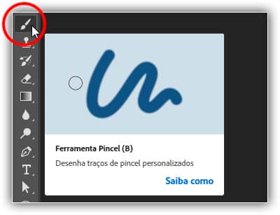 Como fazer pincéis personalizados do Photoshop