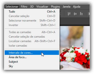 O Comando Intervalo de Cores – Seleções do Photoshop