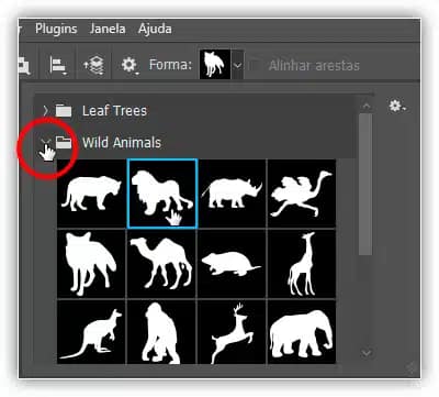 Como desenhar formas personalizadas no Photoshop