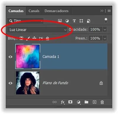 Pressione Shift + Alt / Option + J para pular para Luz Linear.
