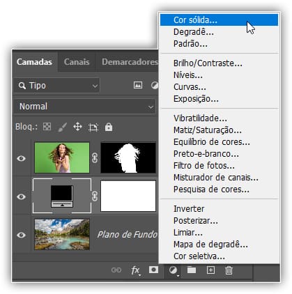 Como remover uma TELA VERDE no Photoshop!