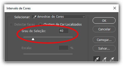 O Comando Intervalo de Cores – Seleções do Photoshop