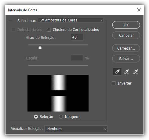 O Comando Intervalo de Cores – Seleções do Photoshop