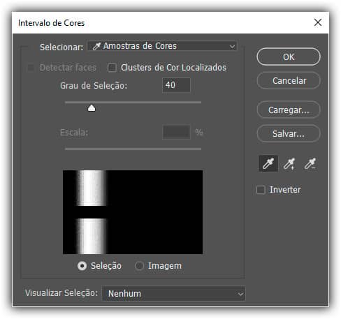 O Comando Intervalo de Cores – Seleções do Photoshop