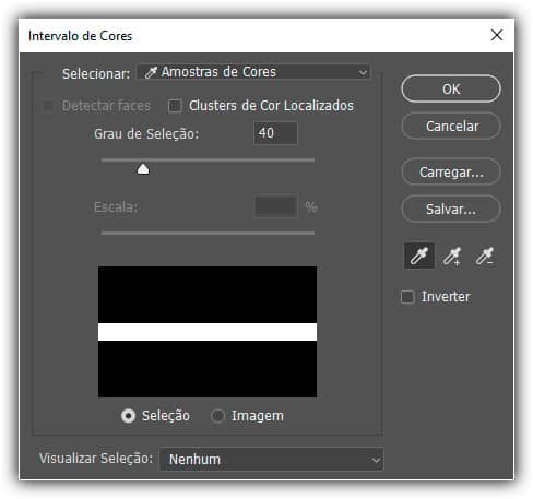 O Comando Intervalo de Cores – Seleções do Photoshop