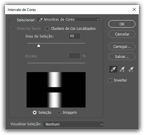 O Comando Intervalo de Cores – Seleções do Photoshop