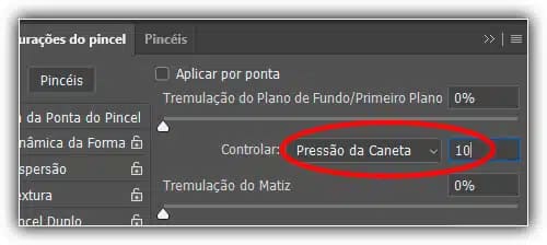Insira quantas etapas você deseja que sejam necessárias para esmaecer entre as cores do primeiro plano e do plano de fundo.