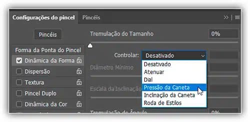 Dinâmica da Forma - Pincéis do Photoshop