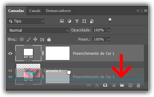 Como usar Transformação Livre no Photoshop