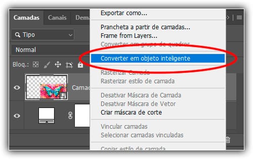 Como usar Transformação Livre no Photoshop