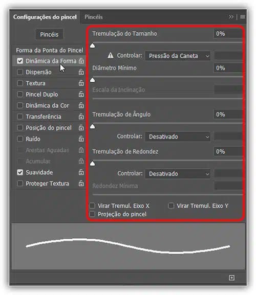 Dinâmica da Forma - Pincéis do Photoshop