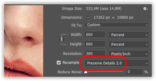 Melhor maneira de ampliar imagens no Photoshop