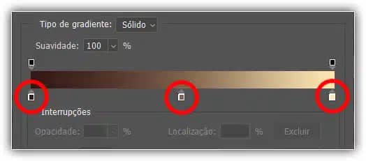 Clique duas vezes em qualquer amostra de cor para editá-la.