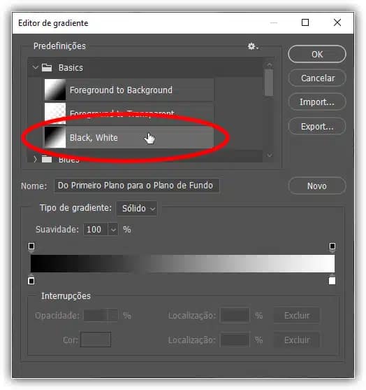 Como gradar cores de imagens no Photoshop com mapas de gradiente