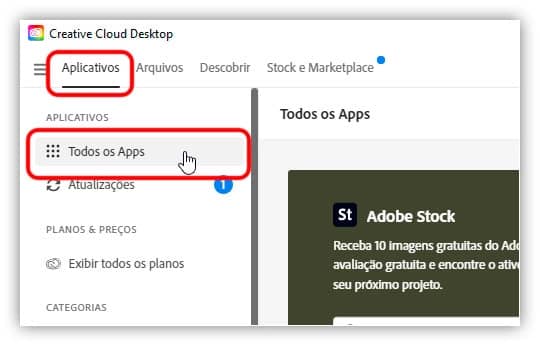imagens no Photoshop a partir do Adobe Bridge