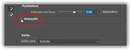 Seleções da Área de Foco – Photoshop CC