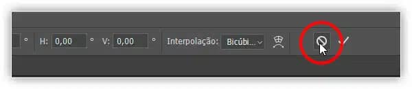 Como redimensionar seleções no Photoshop com transformar seleção
