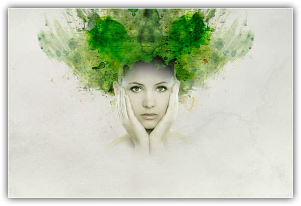Como criar uma incrível arte em aquarela no Photoshop