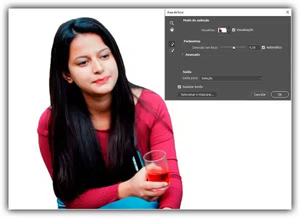 Refinar Bordas de Seleção – Photoshop CC