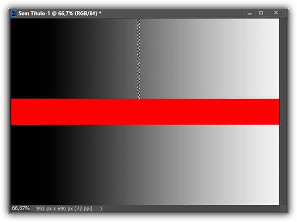 Aumentar ou diminuir o valor de tolerância tem um grande impacto sobre quais pixels da imagem são selecionados com a varinha mágica.