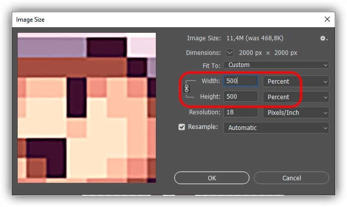 redimensionar pixel art