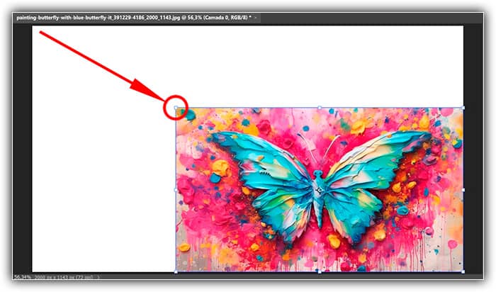 Como usar Transformação Livre no Photoshop