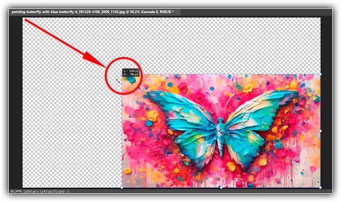 Como usar Transformação Livre no Photoshop