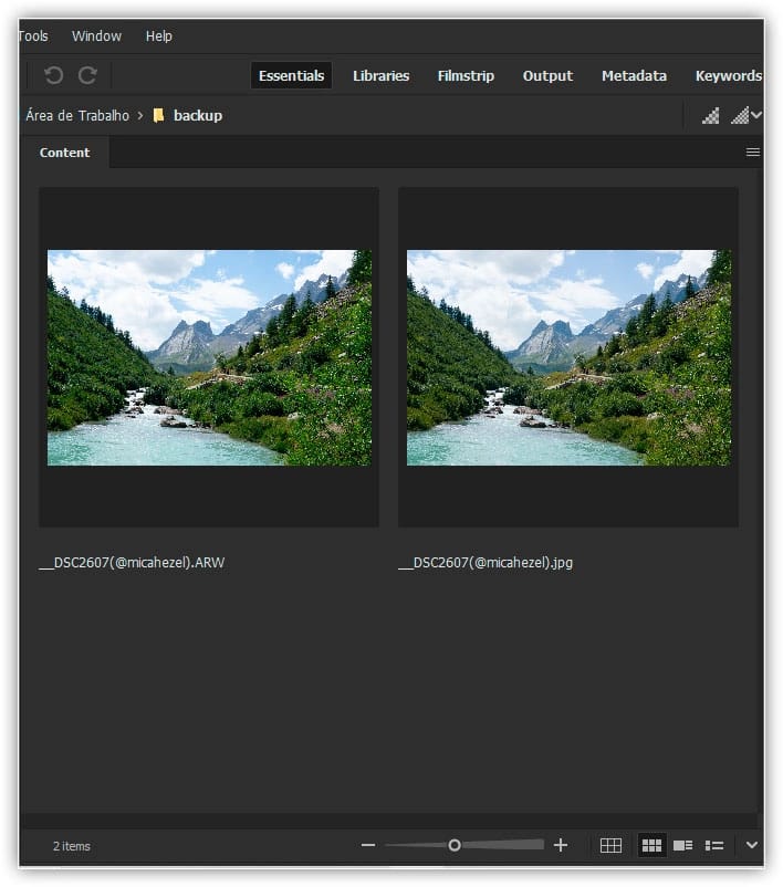 Raw vs JPEG para edição