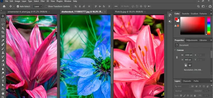 Como visualizar várias imagens ao mesmo tempo no Photoshop