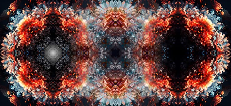 Virar, espelhar e girar designs e padrões de imagens no Photoshop