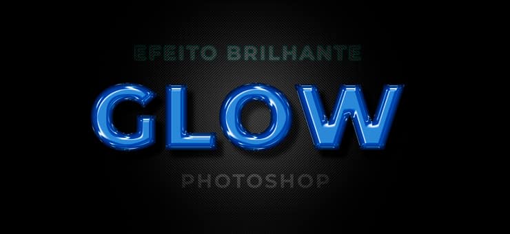Efeito de texto brilhante no Photoshop