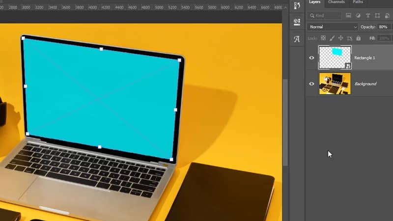 Criar maquetes de produtos no Photoshop