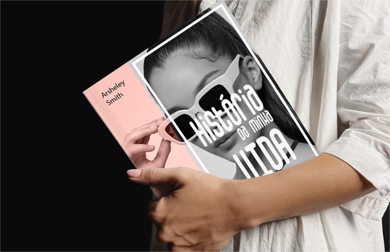 Crie modelos de capa de livro no Photoshop - Depois!